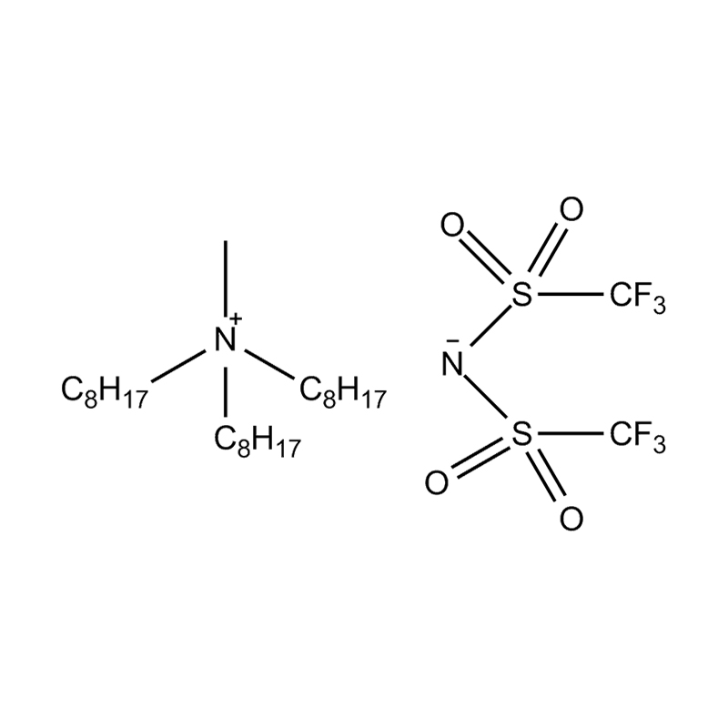 Sól bis(trifluorometanosulfonylo)imidowa trioktylometyloamoniowa