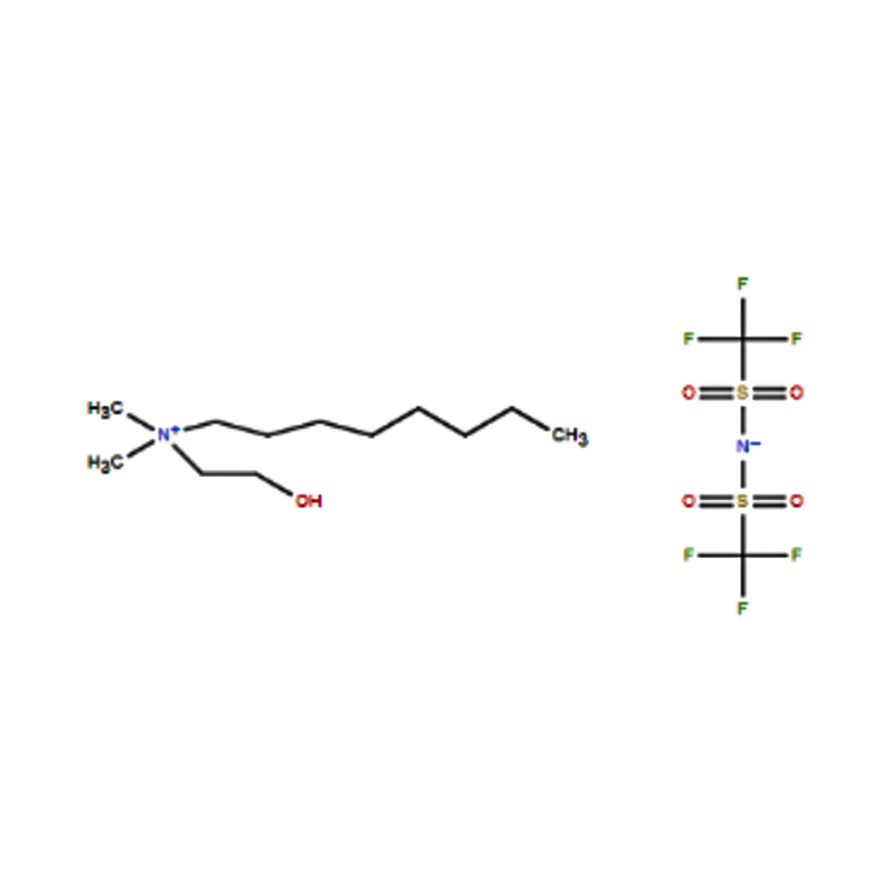 Sól N,N-dimetylo-N-hydroksyetylo-N-oktylobis(trifluorometylo)sulfonimidu